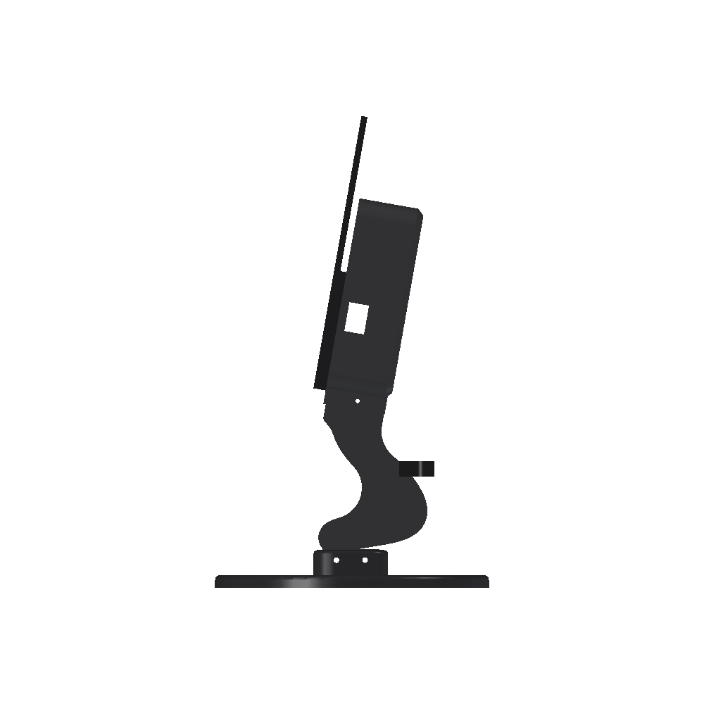 E1 Arc from the side, front on the left